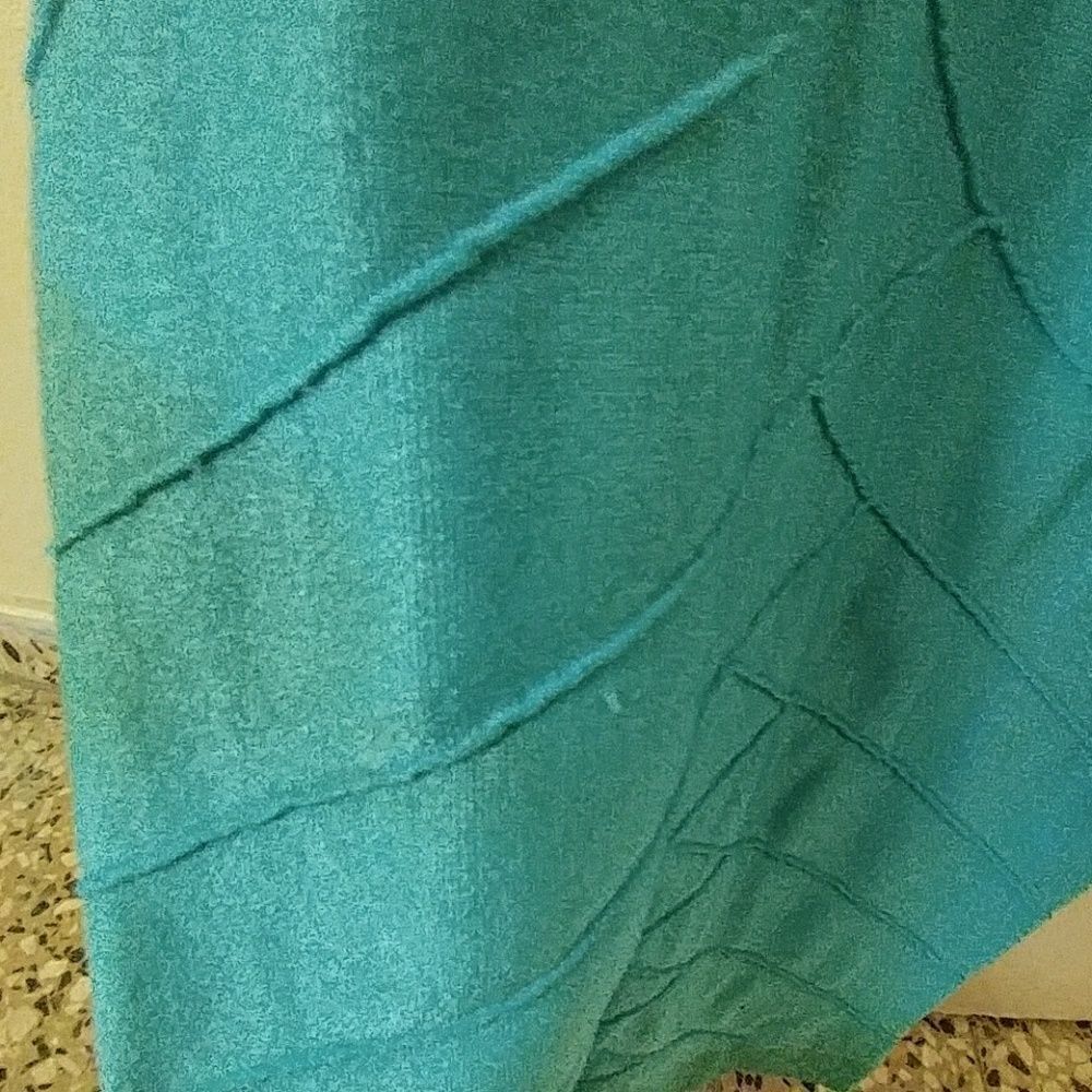 Designer Bebe blue model dress - Picture 3 of 3